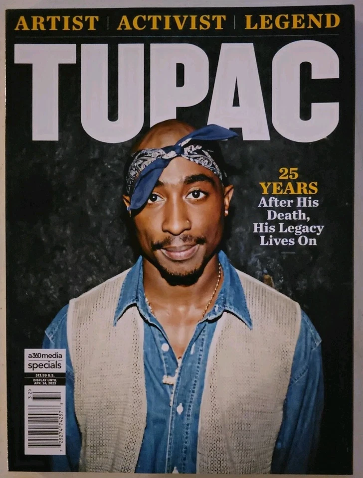"THE STORY OF TUPAC SHAKUR Magazine 2023 - Image 1 of 1
