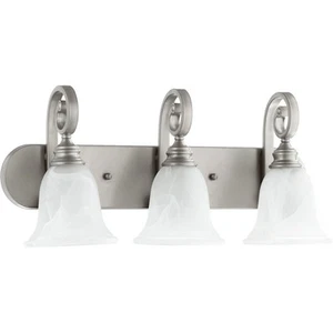 Quorum International 5154-3-64 Bryant Bathroom Vanity Light Classic Nickel - Picture 1 of 1