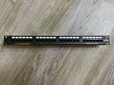 Leviton Infortap Cat5 24 port 49484-B24 Patch Panel - Image 1 of 3
