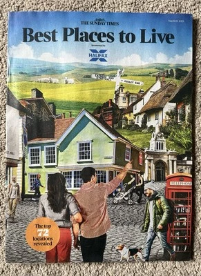 THE SUNDAY TIMES Best Places To Live UK 16th March 2025 16/3/25 Top 72 - Image 1 of 3