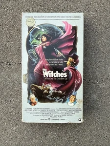 The Witches (VHS, 1991) Lorimar Warner Bros Nicolas Roeg Jim Henson *Tested* - Imagen 1 de 6