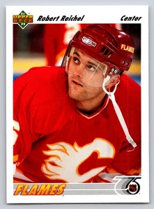 1991-92 Upper Deck French Robert Reichel #223 Calgary Flames (1) - Bild 1 von 2