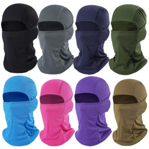 Máscara facial de pasamontañas protección UV esquí capucha solar táctica máscaras completas para hombres mujeres - Imagen 1 de 23