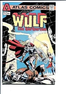 WULF THE BARBARIAN 1 NM+ ORIGIN 1ST APP. ADAMS WOOD REESE 1975 - Picture 1 of 2