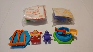 Vintage 1990 McDonalds Happy Meal PVC Figuren Karneval 4er Set - Bild 1 von 2