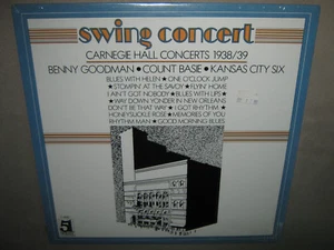 SWING CONCERT Carnegie Hall Count Basie Kansas City Six Lester Young SEALED LP - Picture 1 of 4