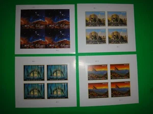 4 Sheets 16 USPS Express and Priority Mail Stamps MNH VF, Face Value = $450 - Picture 1 of 6