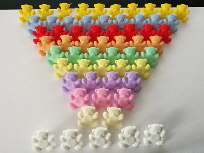 Baby buttons Teddy Bear 16mm shank in 14 colours - Craft / Novelty / Cardigan - Image 1 of 4