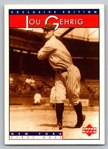 1995 Upper Deck Sonic Heroes of Baseball  Lou Gehrig 4