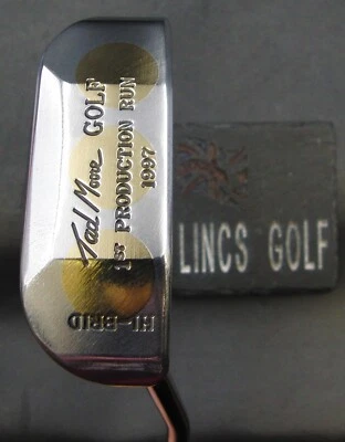 Tad Moore 1997 1st Production Run Hi-Brid Putter 89.5cm Steel Shaft TAD Grip - Image 1 of 4