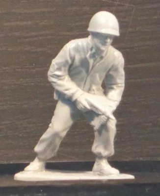 Marx Los hombres galantes SGT. McKenna Toy Soldier Refundido De Colección Marx Foto 1 de 2