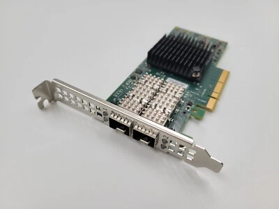 Dell Mellanox CX4121C 25Gb Dual Port SFP PCIe Network Adapter P/N:0MRT0D Tested - Image 1 of 4