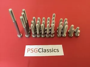 Royal Enfield Himalaya Edelstahl Motorabdeckung Inbusschraube Set Schrauben Kit - Bild 1 von 3