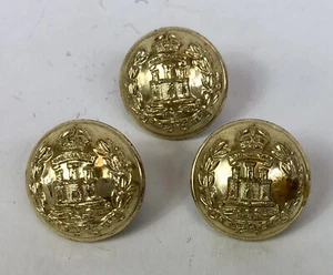 The Suffolk Regiment, British Army, 3 x Uniform Buttons, WW2 era, Buttons Ltd - Picture 1 of 8