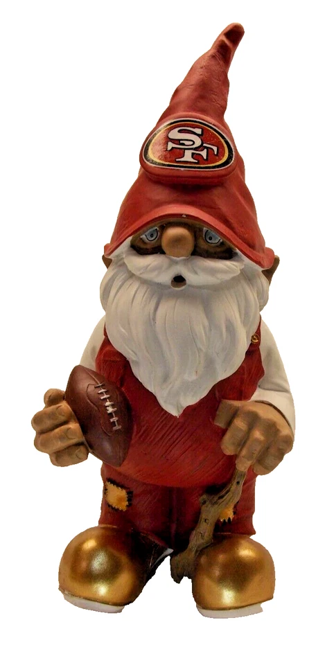 Forever Collectibles Team Garden Gnome San Francisco 49ers