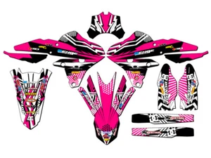 2014-2018 fits CYCRA POWERFLOW YZ 250 F 4-STROKE MAYHEM Pink Senge Graphics Kit - Picture 1 of 10