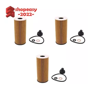 3PCS Oil Filter Fit for 2017-2019 BMW Mini Cooper Clubman Countryman 11428570590 - Picture 1 of 8