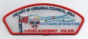 Heart of Virginia (was R.E. Lee) Council CSP SA-20, 2010 FOS Reverent, Mint! - Picture 1 of 1