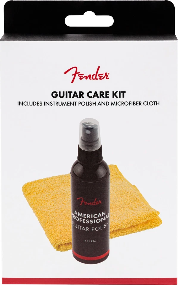 Fender 4oz Polish and Shop Cloth 2 Pack