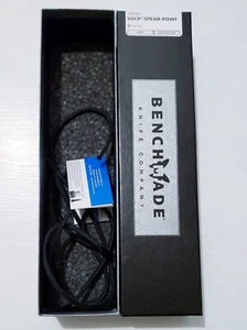 Benchmade SOCP Dentellato Nero 440C - 178SBK SOLO SCATOLA E CARTA NO COLTELLO! - Foto 1 di 2