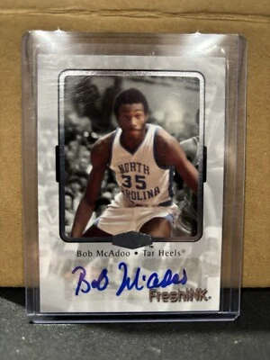 2012-13 Fleer Retro 1999-00 Flair Showcase Fresh Ink Bob McAdoo #SFI-BM Auto HOF - Image 1 of 2