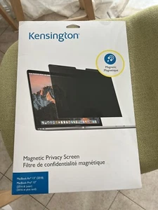 ONE Kensington MacBook Pro 13 2016 & Late Magnetic Privacy Screen K64490WW - Picture 1 of 2