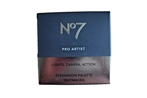 No7 Pro Artist Quad Eye Shadow Palette ~ Lights, Camera, Action ~ NEW - Picture 1 of 1