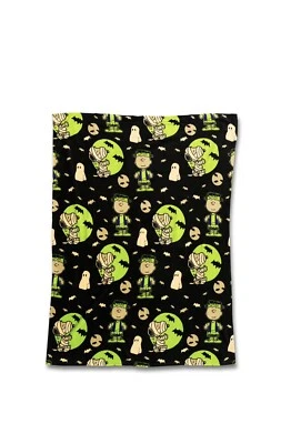 Peanuts Plush Blanket Throw Halloween 46x60 Night Creepers - Charle Brown Snoopy