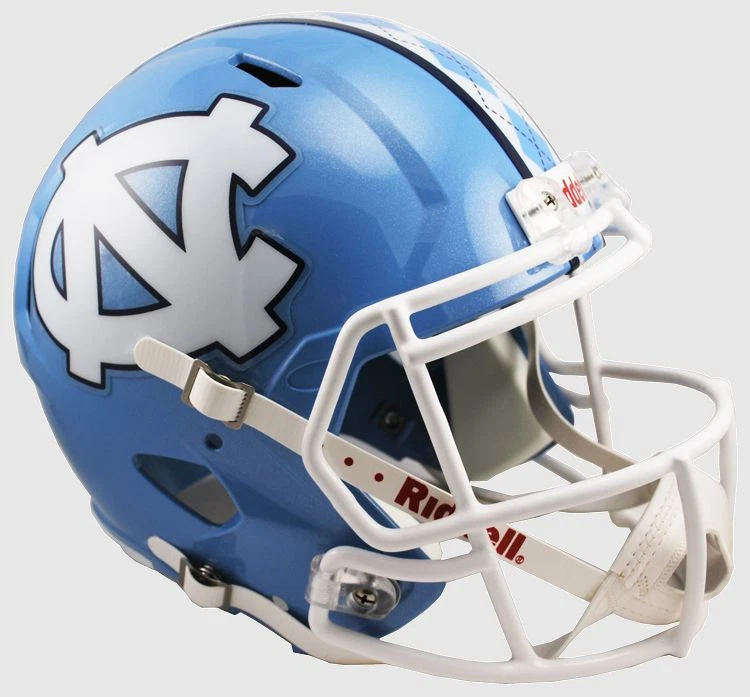 NORTH CAROLINA TAR HEELS UNC Riddell SPEED Full Size Replica Football Helmet - Image 1 of 1