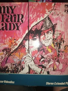 Laser Disc My Fair Lady Rex Harrison Audrey Hepburn - Picture 1 of 5