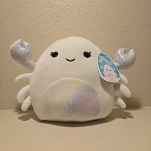 Juguete de peluche de cangrejo blanco malvavisco Magela - Imagen 1 de 5