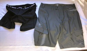 Pearl Izumi Rev Cargo Shorts Cycling Padded Shorts Equip Spec 12011VO-481 Sz XL - Picture 1 of 18