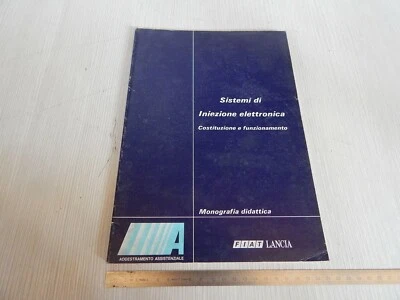 MANUALE MONOGRAFIA DIDATTICA INIEZIONE FIAT 1986 THEMA 832 CROMA TURBO ARGENTA - Immagine 1 di 4