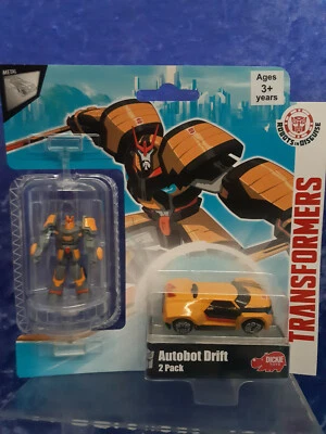 Dickie Toys Transformers Robot and Vehicle 2 pack MOC Autobot Drift - Image 1 of 4