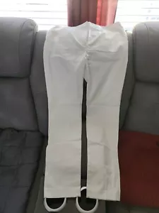 Weiße Damenhose von Covington Größe 8 neu mit Etikett elegant Business Freizeit - Bild 1 von 5