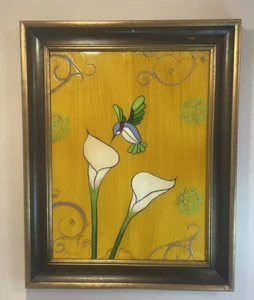 Baltz art piece MCM Mid Century Modern Vintage Collection Painting - Picture 1 of 4