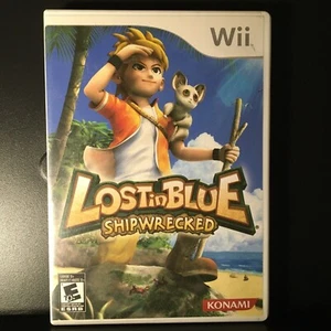 Lost in Blue: Shipwrecked (Nintendo Wii, 2008) complete in box Konami - Imagen 1 de 8