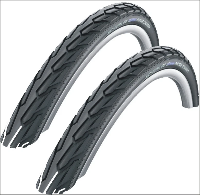 Schwalbe Fahrradreifen 2 X Reifen 26 x 2,0 Land Cruiser HS 450 (50-559) schwarz - Bild 1 von 1