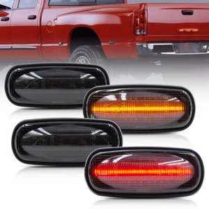 Smoke Lens Led Dually Bed Side Fender Marker Light for 03-09 Dodge RAM 2500 3500 - Picture 1 of 6