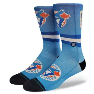 Calze TORONTO BLUE JAYS STANCE Cooperstown Crew taglia L (scarpa uomo USA taglia 9-13) - Foto 1 di 3