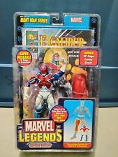 ToyBiz Marvel Legends CAPTAIN BRITAIN misb GIANT MAN BAF X-Men Excalibur