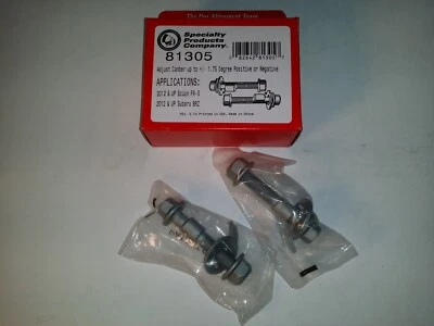 81305 SPC Performance Ez Cam XR Ajustable Camber Bolts 14mm fits FRS BRZ - PAIR - Image 1 of 4