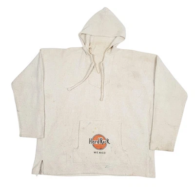 HARD ROCK Hoodie Vintage Baja Jumper Sweatshirt Mens XL - Image 1 of 4