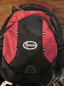 Zaino Tyson Foods 15" per laptop rosso nero nuovo logo - Foto 1 di 6