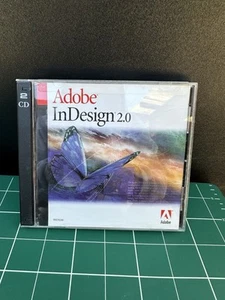 Ad0be In Design 2.0 For Windows With Serial Number - CD ONLY- Sealed! - Picture 1 of 6