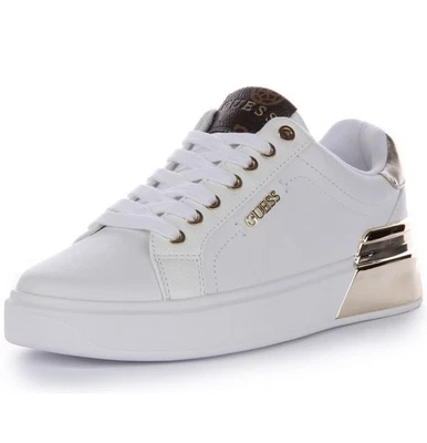 Sneakers Guess Donna White Gold