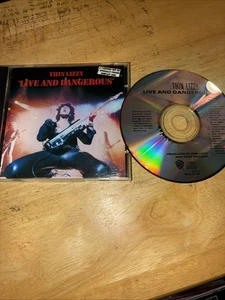 Thin Lizzy Live And Dangerous CD ORIGINAL EARLY PRESS! Warner 3213-2 RARE! Rock - Picture 1 of 3