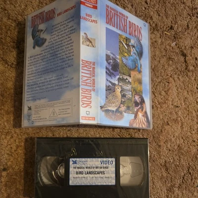 Sealed The Magical World of British Birds - Bird Landscapes - PAL VHS Video Tape - Image 1 of 2