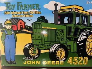 Ertl 1/16 JOHN DEERE 4520 Diesel Tractor Toy Farmer 2001 Toy Show #16087A #16* - Picture 1 of 1