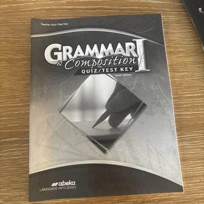 Abeka 7th Grade: Grammar and Composition I Quiz and Test Key (6th ed./current) - Image 1 of 2